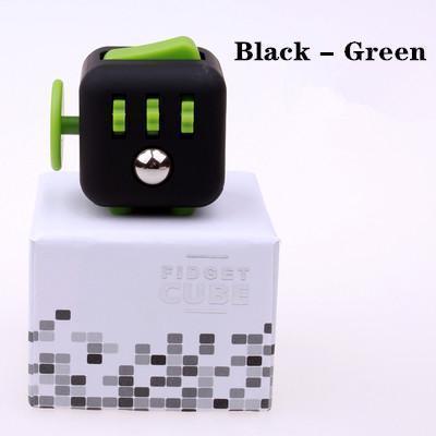 Anti Stress Fidget Cube 6 Sides Black