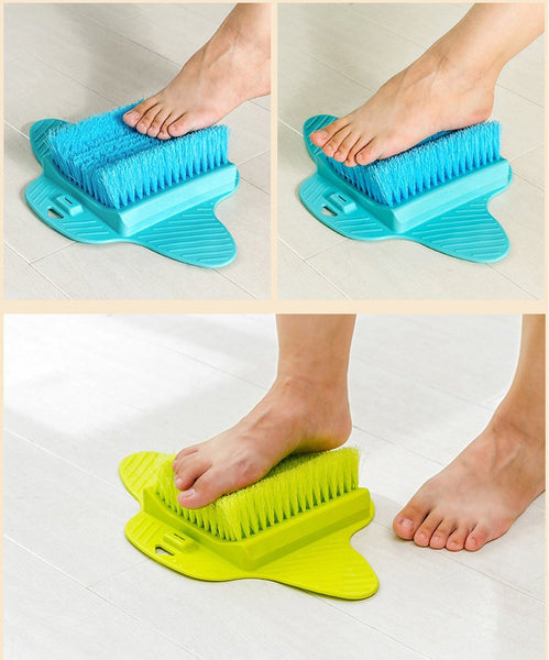 NEW Bath Blossom Foot Scrub Brush Exfoliating Feet Scrubber Spa