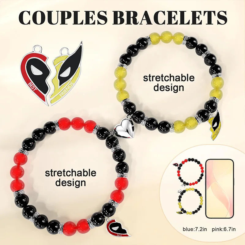 Deadpool & Wolverine Bracelets Pair-Innovation