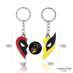 Deadpool and Wolverine Keychain & Pendant-Innovation