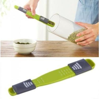 Adjustable Sliding Measuring Spoons-handy Kitchen Tool-easy to Use Measuring  