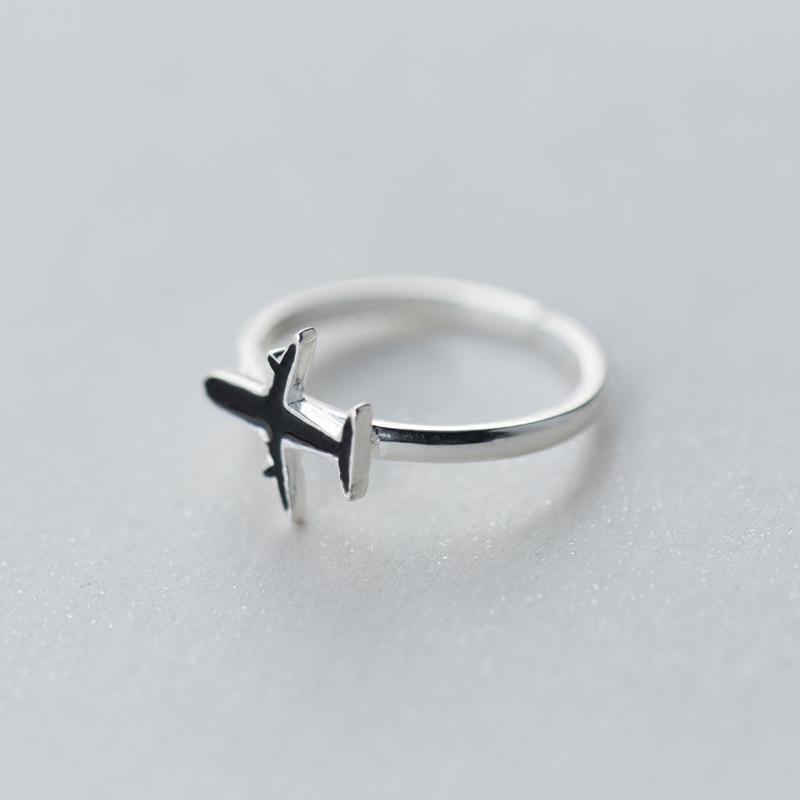Airplane Travel Ring (925 Sterling Silver)-Innovation