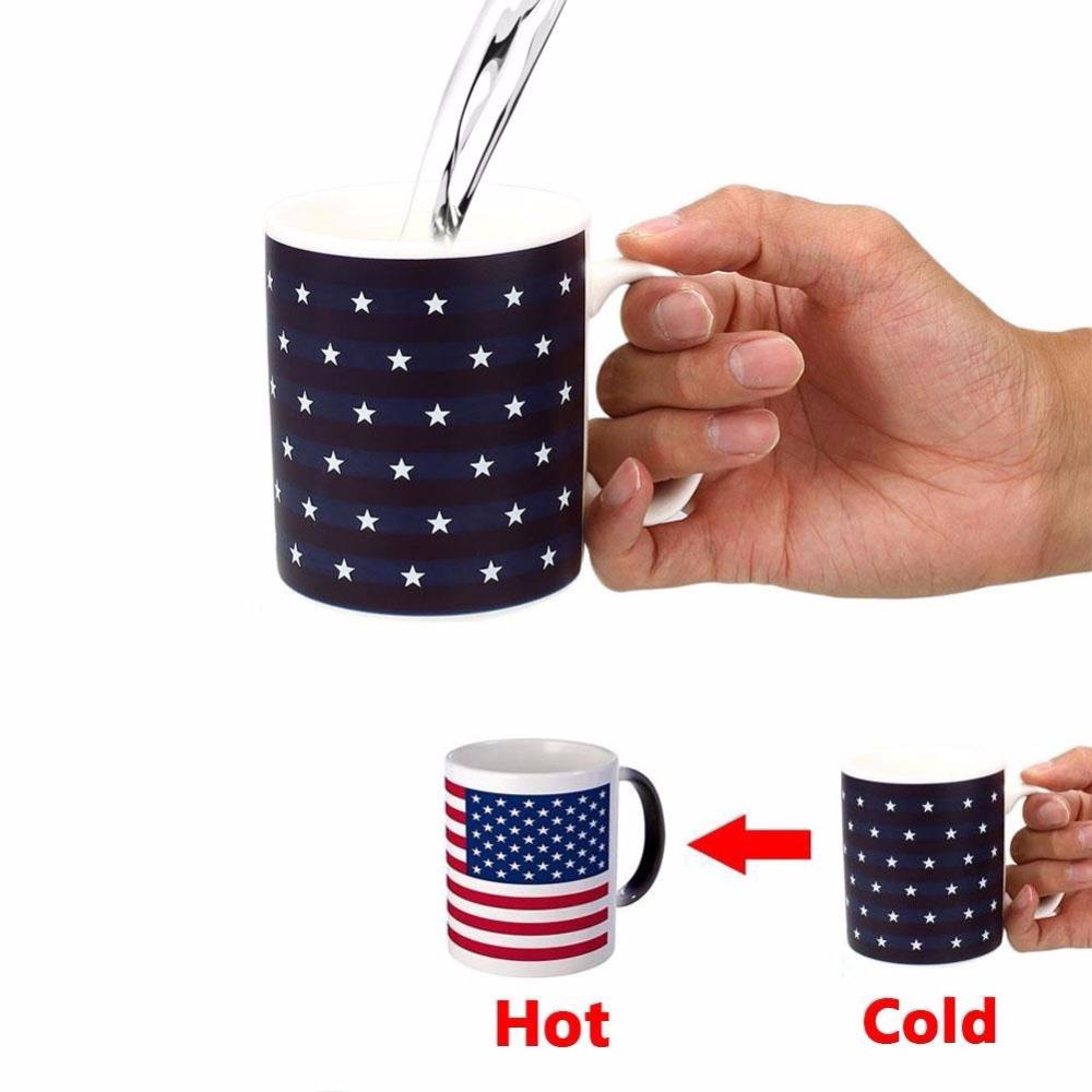American Flag Color Change Mug-Innovation