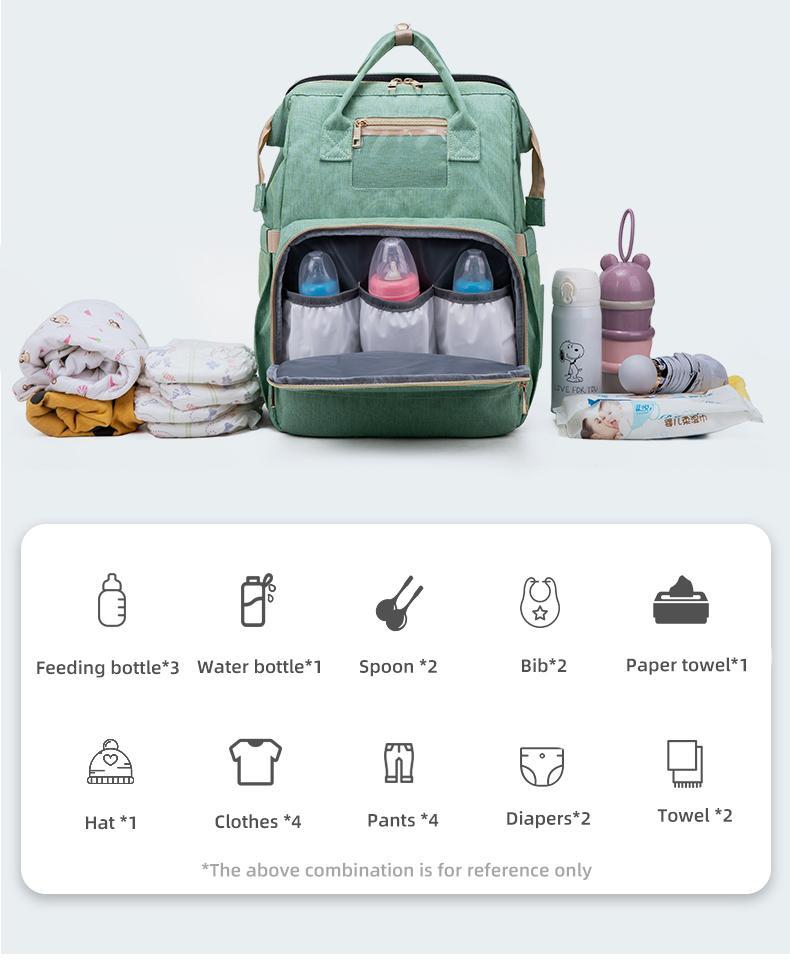 Baby Crib Diaper Bag-Innovation