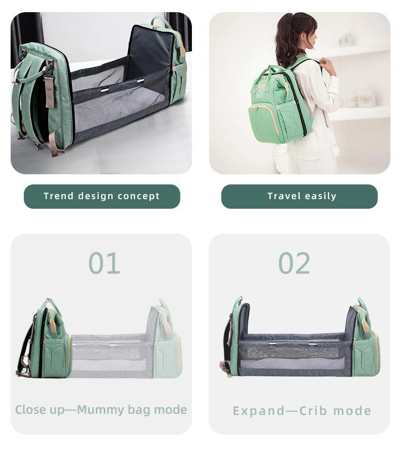 Baby Crib Diaper Bag-Innovation