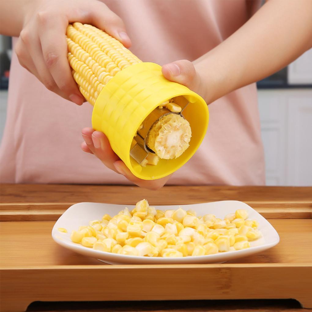 Corn Prep Peeler With Container - Brilliant Promos - Be Brilliant!