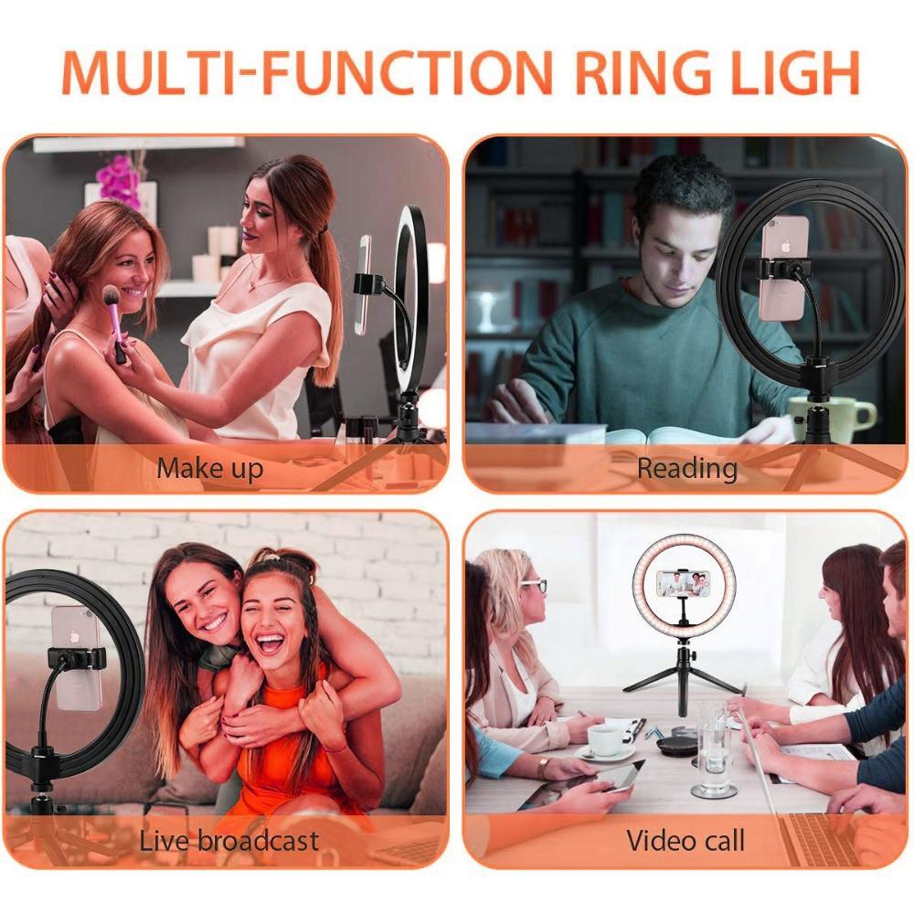 SwishMount™ LED Selfie Ring Light
