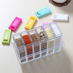 Easy Spice Storage Boxes (6 Pcs)-Innovation