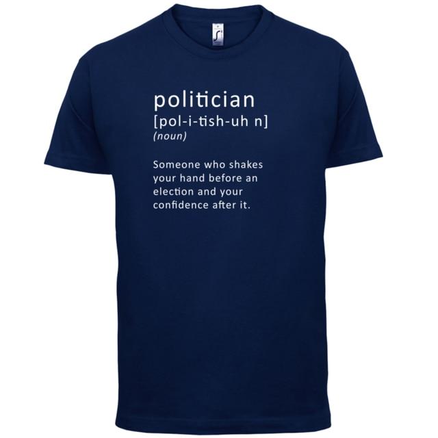 Funny Politician Definition - Mens T-Shirt-Innovation