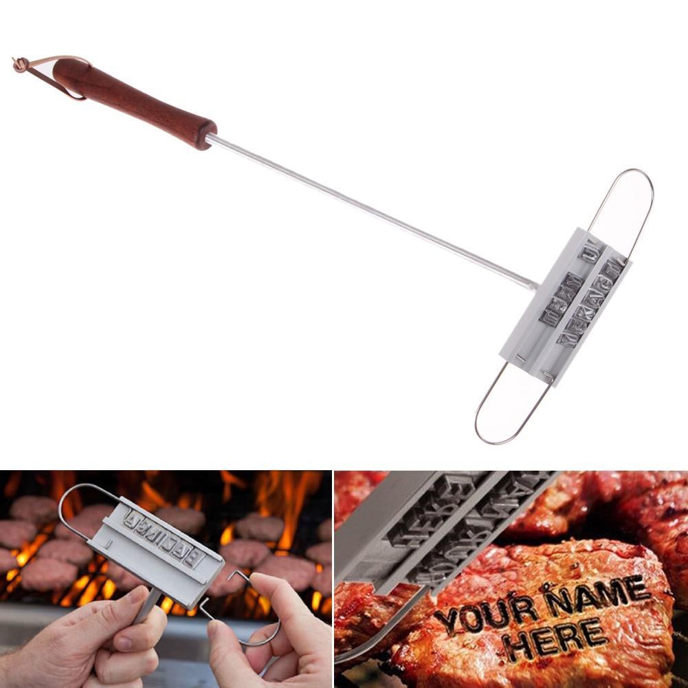 Meat Branding Iron With 55 Changeable Letters-Innovation