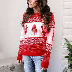 Reindeer Christmas Sweater for Women-Innovation