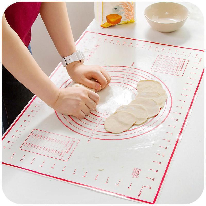 Silicone Cookie Sheet - Silicone Baking Mat with Measurements