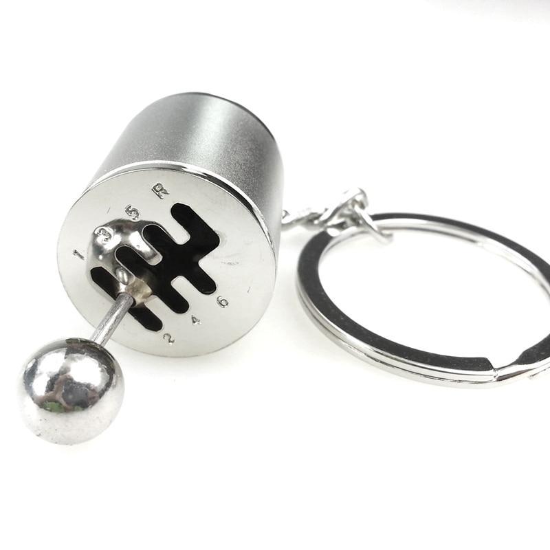 Six-speed Manual Shift Gear Motor Keychain Key Ring Holder – Carbon Fiber  Gift
