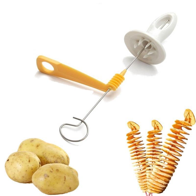  DAZULI Electric Spiral Cutter Potato Cutter Potato