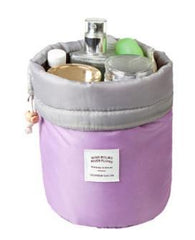 Barrel Shaped Travel Cosmetic/Makeup Bag-Innovation