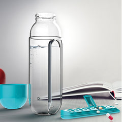 Water Bottle With Daily Pill Box Organizer-Innovation