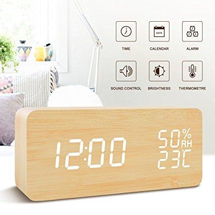 Wooden Alarm Clock-Innovation